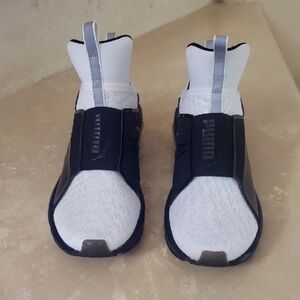 Puma Black and White Sneakers